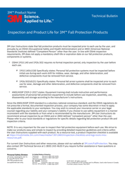 Inspection and Product Life